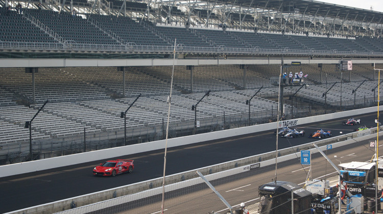 The 2020 Indianapolis 500 ran without fans in the stands in late August.  - Samantha Horton/IPB News