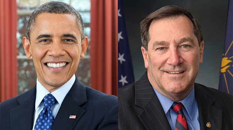 Former President Barack Obama will campaign in Gary for Sen. Joe Donnelly (D-Ind.). - Photos courtesy of White House, U.S. Senate