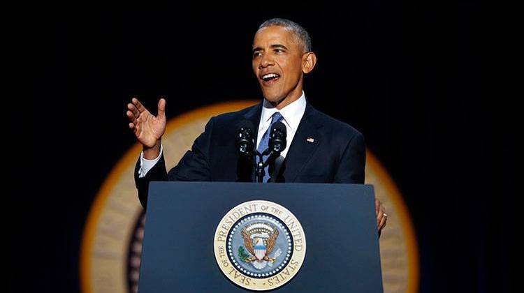 President Barack Obama speaks during his farewell address at McCormick Place in Chicago, Tuesday, Jan. 10, 2017. -  AP Photo/Pablo Martinez Monsivais