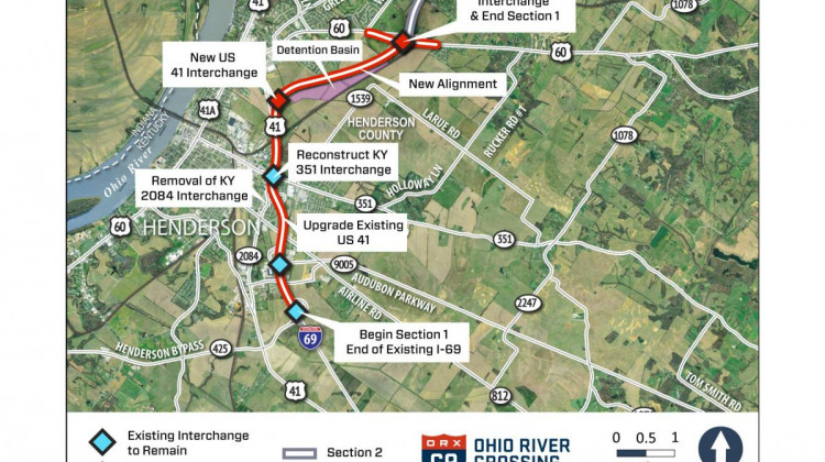 Construction in Henderson, Ky., is expected to start early 2022.  - (Ohio River Crossing Project)