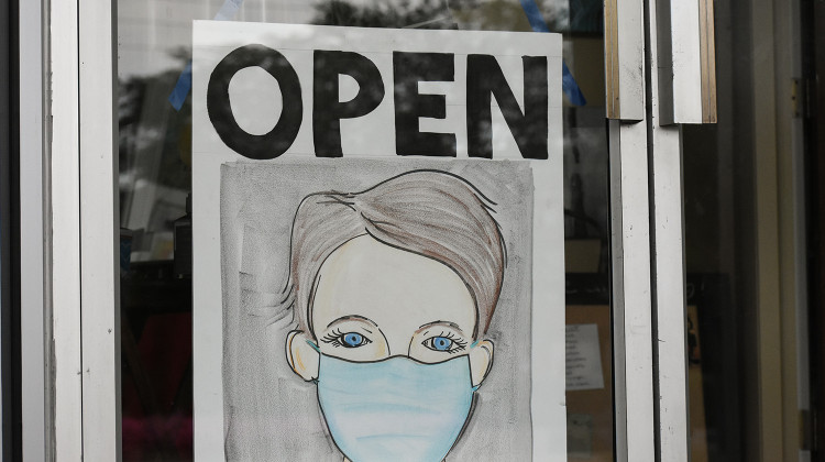 The state’s hospital census fell slightly Sunday, after reaching 1,685 on Saturday – which was the highest since April 15. On Sunday, 1,666 Hoosiers were hospitalized with COVID-19.  - Justin Hicks/IPB News