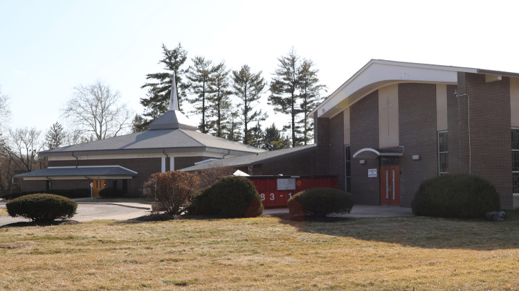 The all-girls charter school Girls IN STEM Academy is planned to open in the former Witherspoon Presbyterian Church. City-county officials approved the property to be rezoned and used as a school. - Eric Weddle / WFYI