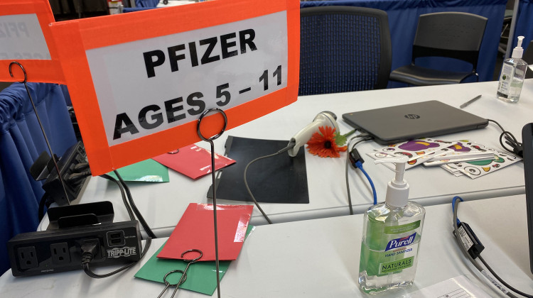 Hoosiers 5 to 11 years old who had their last COVID-19 vaccine dose at least five months ago are eligible for their booster. - Scott Cameron/IPB News