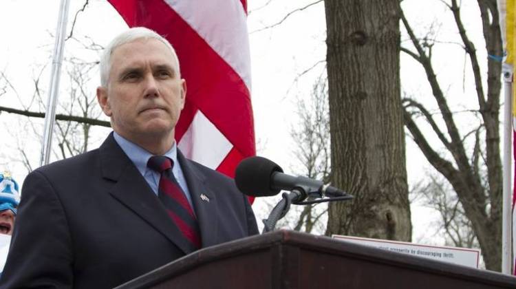 Gov. Mike Pence is facing a lawsuit challenging his authority to halt Syrian refugee resettlement.  - File Photo