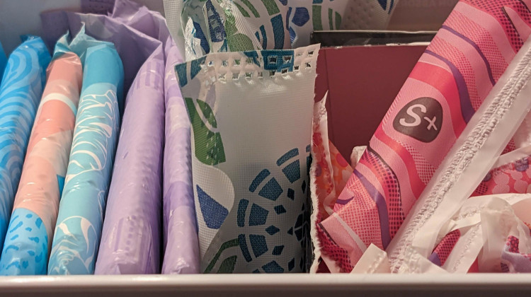 Indiana’s tax on period products is one of the highest in the country, according to Alliance for Period Supplies. - Lauren Chapman/IPB News