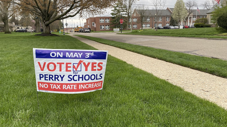 The Perry Township Schools referendum will generate $19.3 million per year — $154.4 million over eight years. - (Elizabeth Gabriel/WFYI)