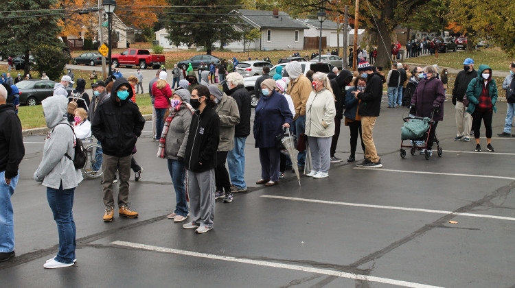 Indiana's Spike In Early Voting Doesn't Necessarily Mean Record Turnout