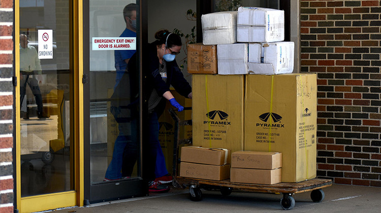 Some schools are still waiting to receive critical supplies, including personal protective equipment.  - Justin Hicks/IPB News