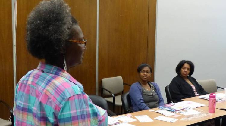 Pre-diabetes prevention class at the City County Building - Leigh DeNoon