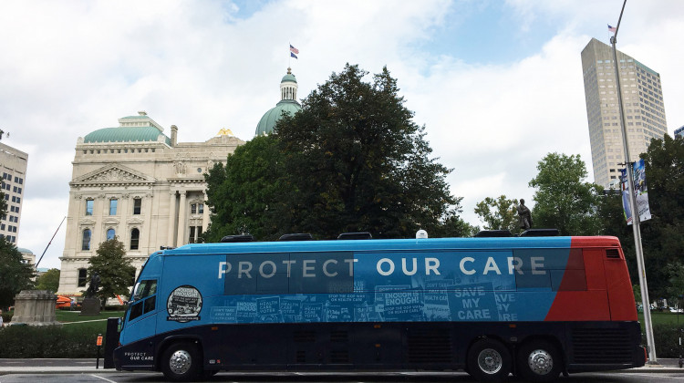 Protect Our Care Bus Tour Makes Indiana Stops
