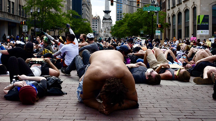 Hundreds Of Protesters Stage Die-In At City-County Building, March To Statehouse