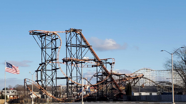 Indiana Beach amusement and water park in Monticello, Indiana, is now closed. - Samantha Horton/IPB News