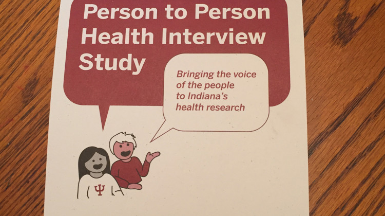 Health researchers in Indiana are knocking on doors to collect surveys – and DNA samples. A growing number of studies factor in zip code when considering health outcomes. - Jill Sheridan/IPB News