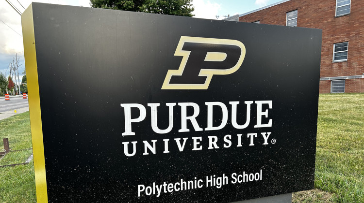 Purdue Polytechnic West would be the third charter high school in the Purdue network in Indianapolis. - Eric Weddle / WFYI