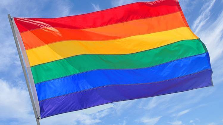 More than 100 people turned out in Richmond over the weekend for what's believed to have been the eastern Indiana city's first gay Pride festival. - FILE PHOTO: WFYI
