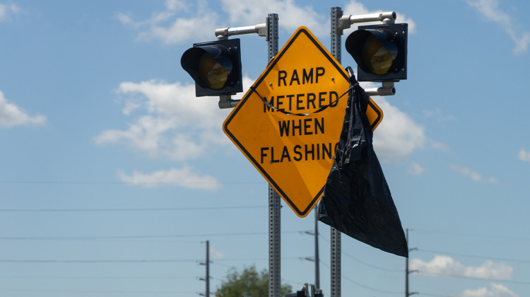 Ramp metering on the southeast side of I-465 is expected to begin this week. - Zach Bundy / WFYI