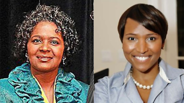 Indianapolis Mayor Joe Hogsett named Chrystal Ratcliffe (left) and Jasmin French (right) to the General Orders Board.