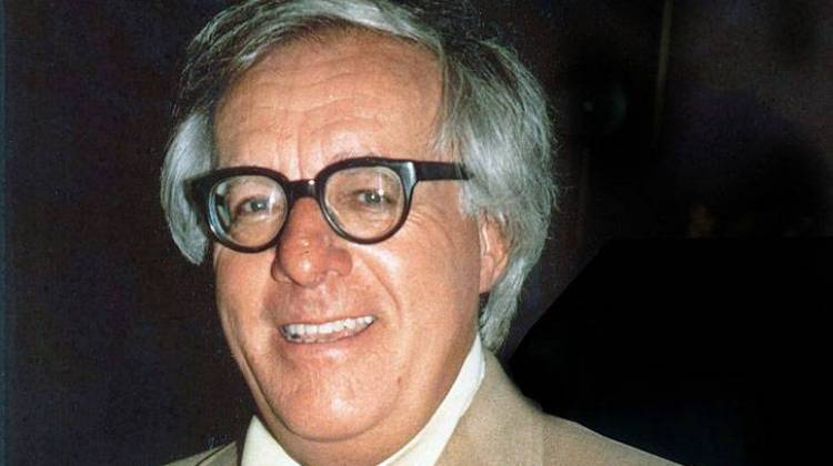 Author Ray Bradbury in 1975. - Alan Light