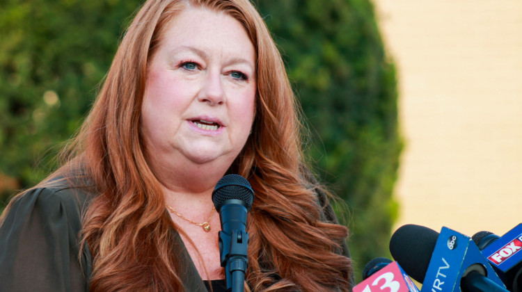 Planned Parenthood Great Northwest, Hawai'i, Alaska, Indiana, Kentucky CEO Rebecca Gibron said Indiana's 11 clinics are open for business, but no longer providing abortions. - Brandon Smith/IPB News