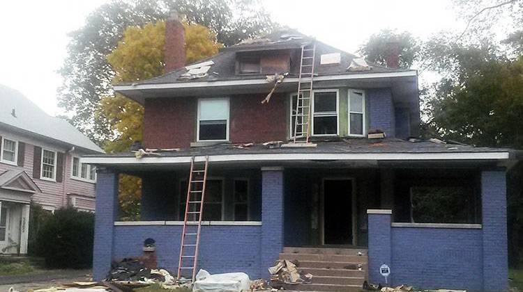 This home in Meridian-Keller's Zone 2 is being rehabbed. - Andrea Muraskin
