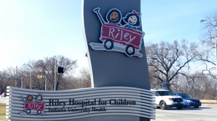 The funds will create a center within the National Child Traumatic Stress Network located at Riley Hospital for Children in Indianapolis that will help children across the state. - Lauren Chapman/IPB News