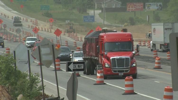 Highway work zone speed cameras likely deployed in Indiana in late summer, early fall