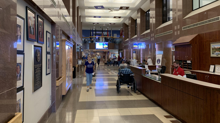 The Roudebush VA Medical Center in Indianapolis was built after WWII. - Jill Sheridan/IPB News