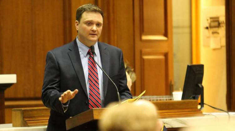 Rep. Ryan Dvorak (D-South Bend) says some of what Republicans propose in workforce development legislation amounts to "corporate welfare." - Lauren Chapman/IPB News