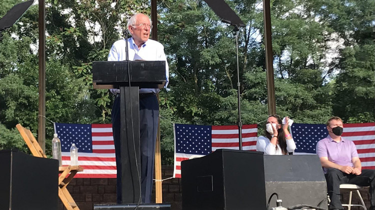 U.S. Sen. Bernie Sanders Visits West Lafayette To Promote $3.5 Trillion Budget Resolution