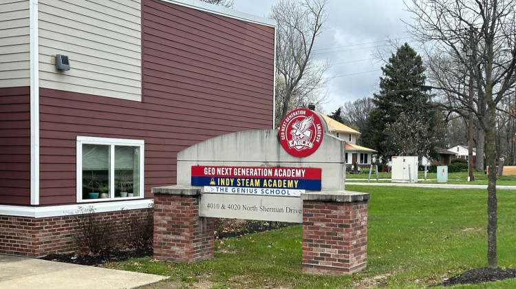 The Genius School, an Indianapolis charter school, is petitioning the State Board of Education to become an accredited private school so it can accept students who use state-funded vouchers. - Amelia Pak-Harvey / Chalkbeat