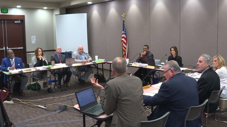 The Indiana Board of Education meeting on Dec. 4, 2019. - Jeanie Lindsay/IPB News