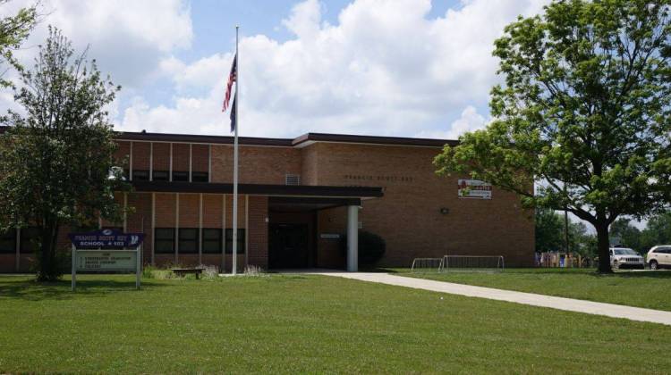 Phalen Leadership Academy restarted  Francis Scott Key School 103 through a partnership with Indianapolis Public Schools in 2015.  - Eric Weddle/WFYI News