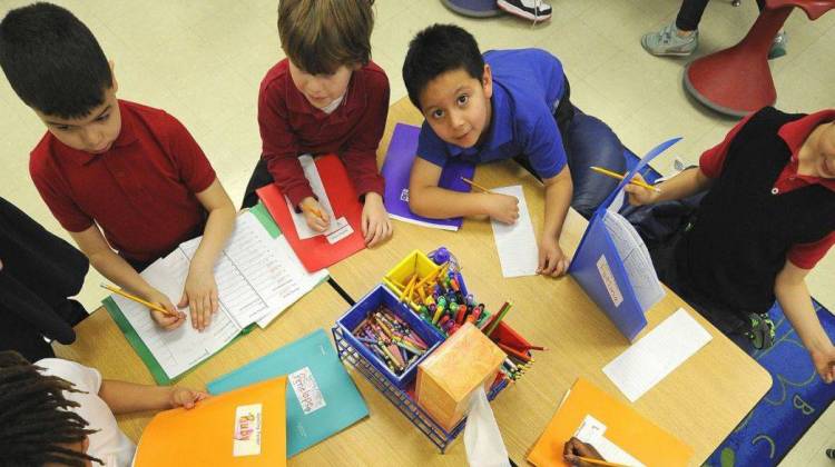 Students at Center for Inquiry School 27 - Photo by Alan Petersime