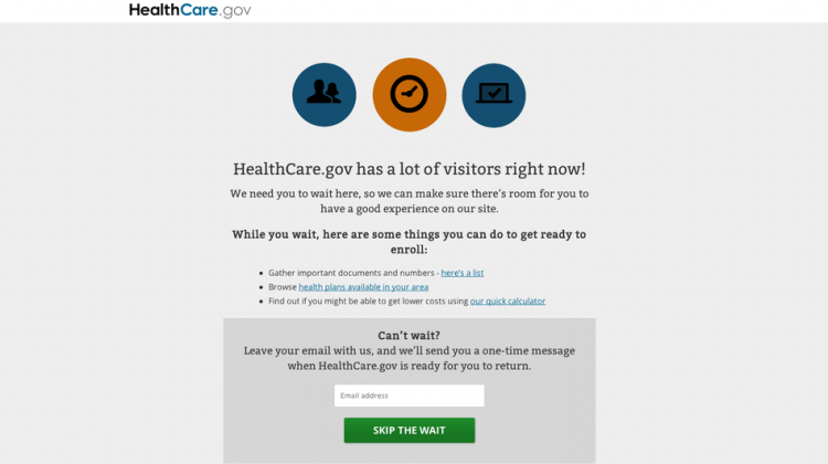 Glitches Return To HealthCare.Gov As Enrollment Clock Expires