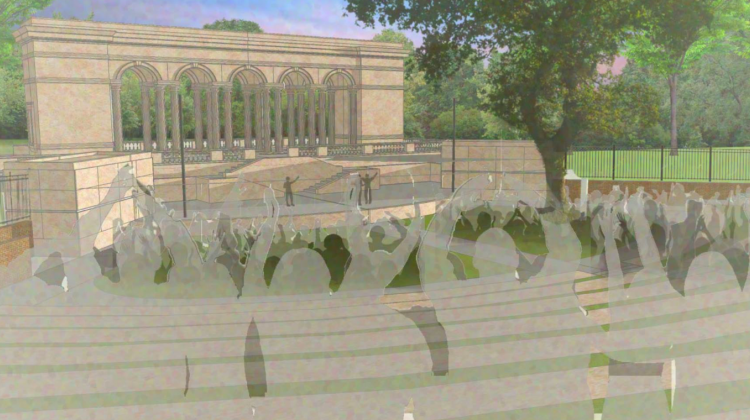 Officials Hope Monument, Amphitheater Will Improve Indy Park