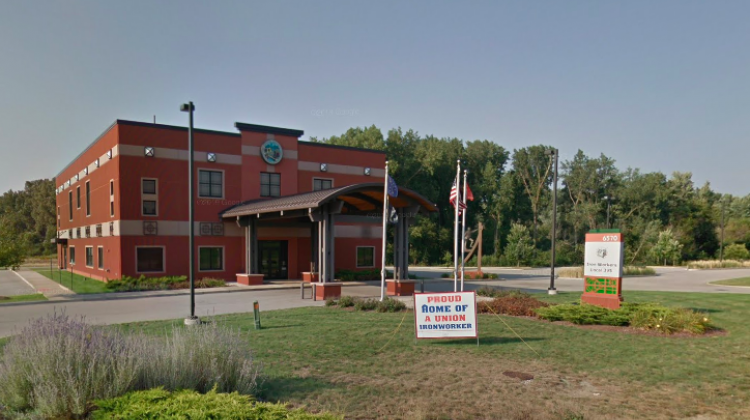 The headquarters of Iron Workers Local #395 in Portage, Indiana.  - Courtesy of Google Maps