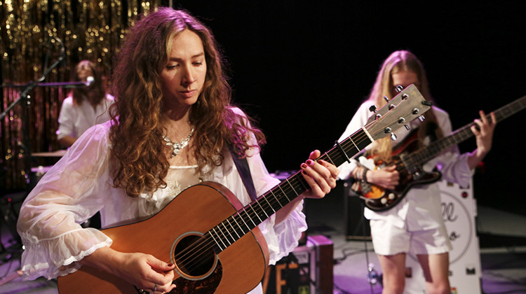 Jody Friend and Public Universal Friend perform in the WFYI studio. - Jeff Hinton/WFYI