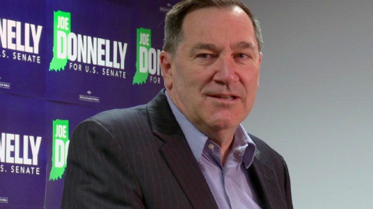 Joe Donnelly served as Indiana's U.S. senator from 2013 to 2019.  - (Lauren Chapman/IPB News)