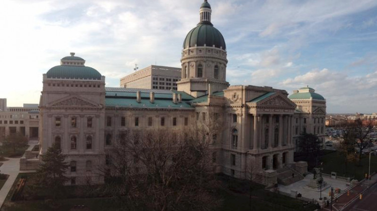The Indiana Statehouse. - Brandon Smith/IPB News