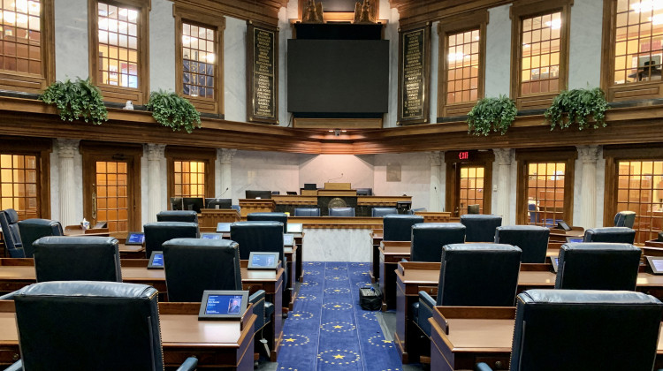 The House approved the bill that included the material harmful to minors language, but in the final moments of this year's session the bill was rejected in the Senate. - (Brandon Smith/IPB News)