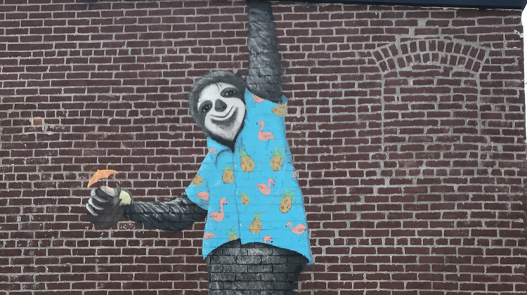 A Sloth Inspires Fundraising For Public Art