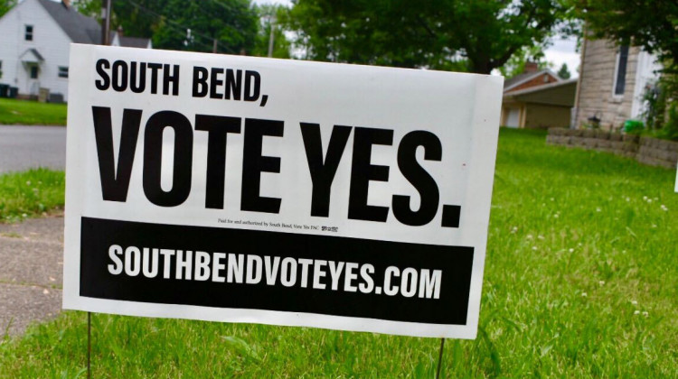 South Bend Community Schools is asking voters to approve two referendum measures: one focused on construction and one for general operations.  - Justin Hicks/IPB News