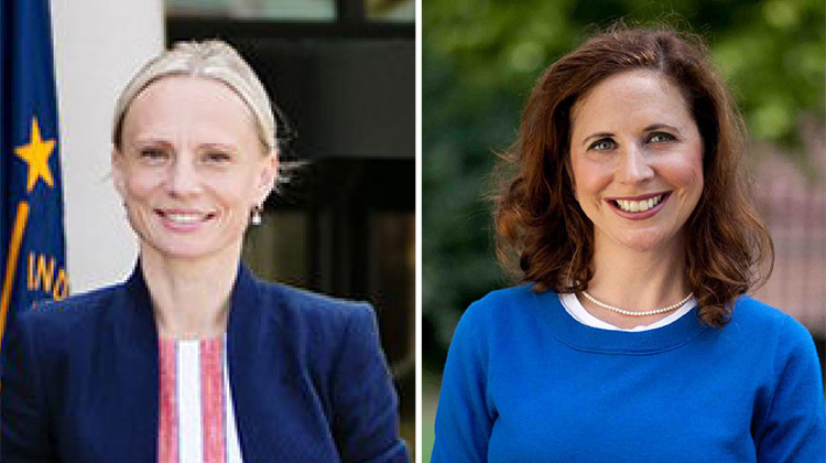 Republican State Sen. Victoria Spartz and former Democratic state Rep. Christina Hale will face off in the November election.