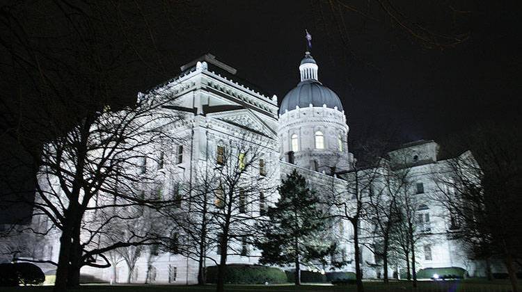 The budget passed the House and Senate just a minute before a midnight deadline along party lines. - stock photo