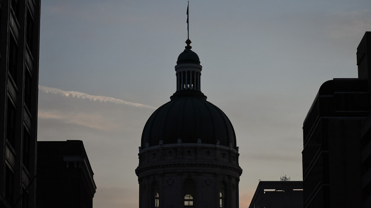 The Indiana Statehouse.  - Justin Hicks/IPB News