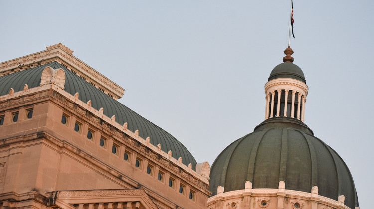 The Indiana Statehouse. - Justin Hicks/IPB News