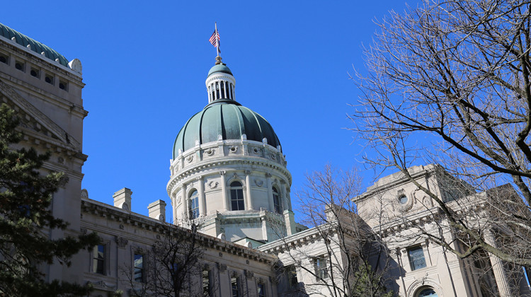 The Indiana Statehouse. - WTIU