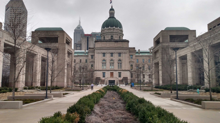 Indiana Statehouse.  - Lauren Chapman/IPB News