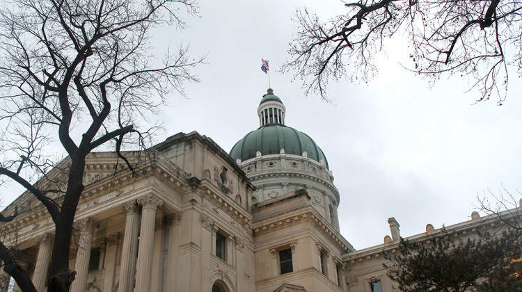 The Indiana Statehouse. - Lauren Chapman/IPB News