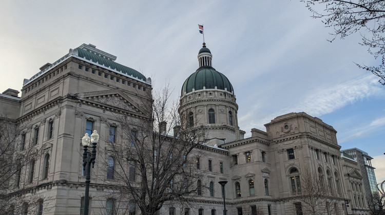 The Indiana Statehouse. - Lauren Chapman/IPB News